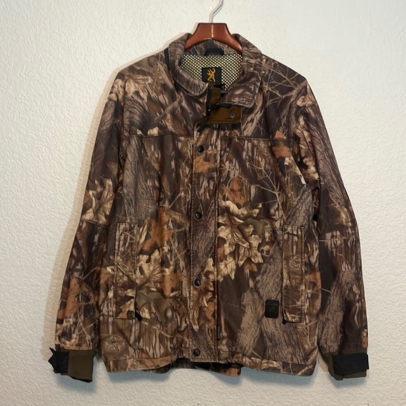 Browning Jackets & Coats Browning Goretex Hydro Fleece Camo Hunting